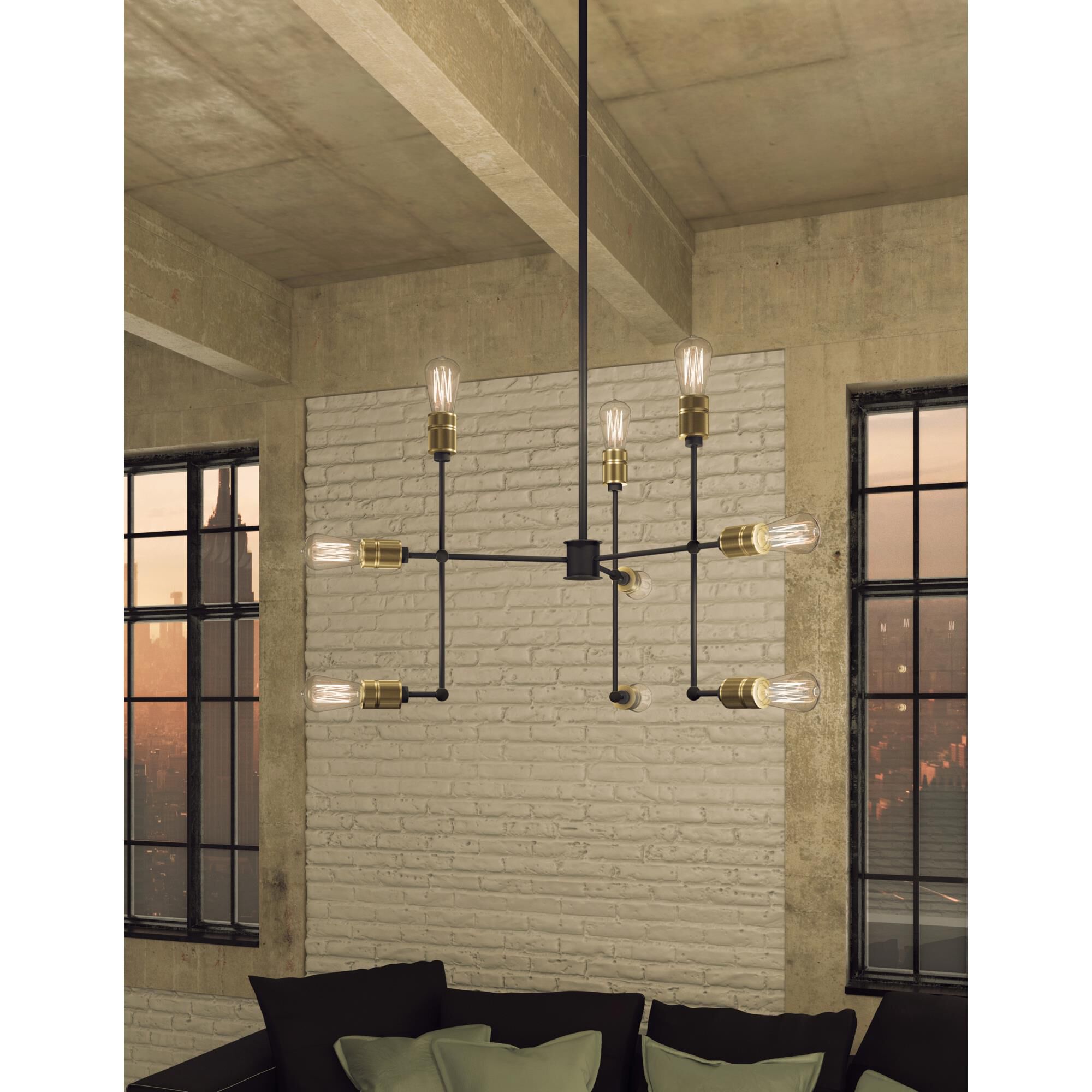 Shown in Vintage Brass finish